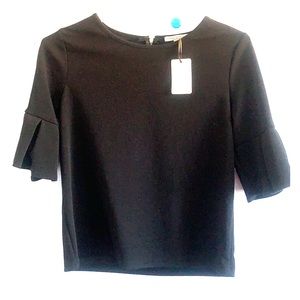 Black Mid sleeve top